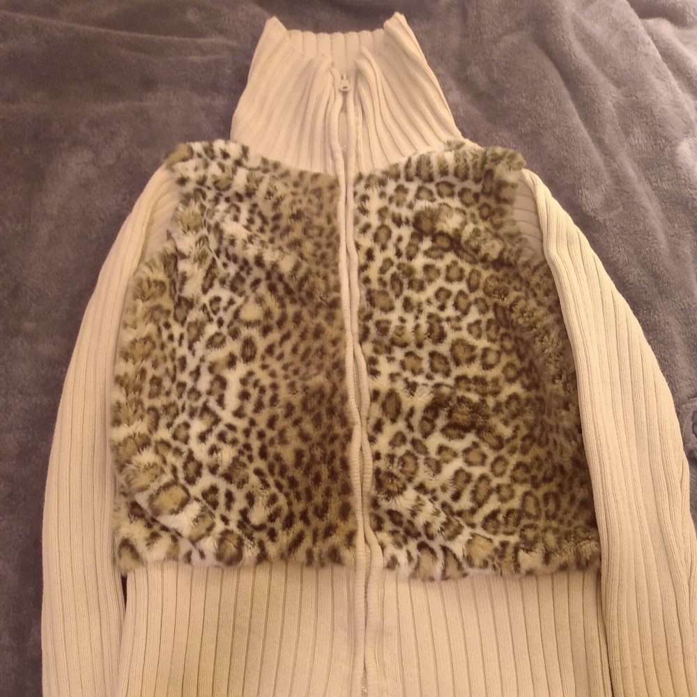 Cheetah Faux Fur jacket